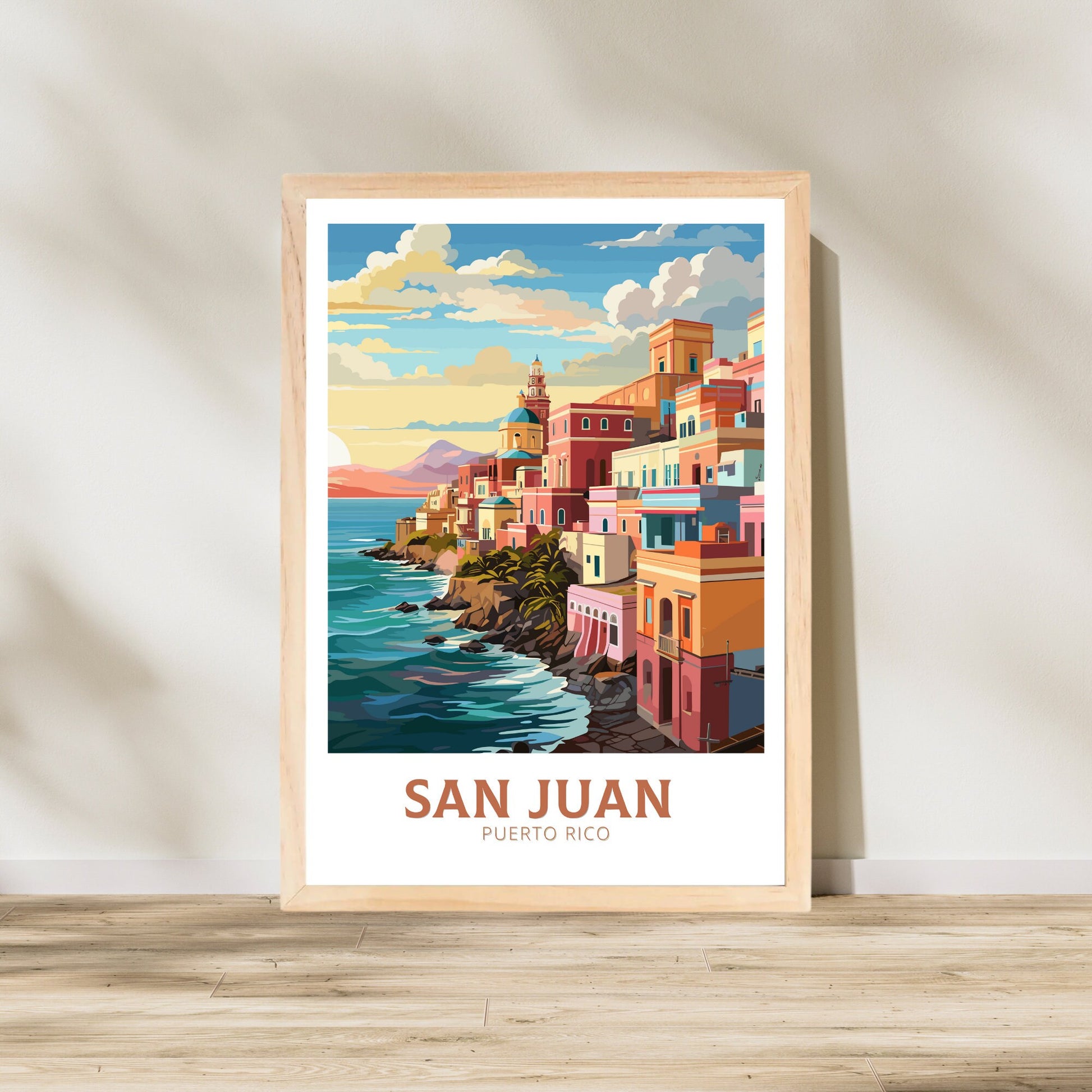 San Juan Travel Poster