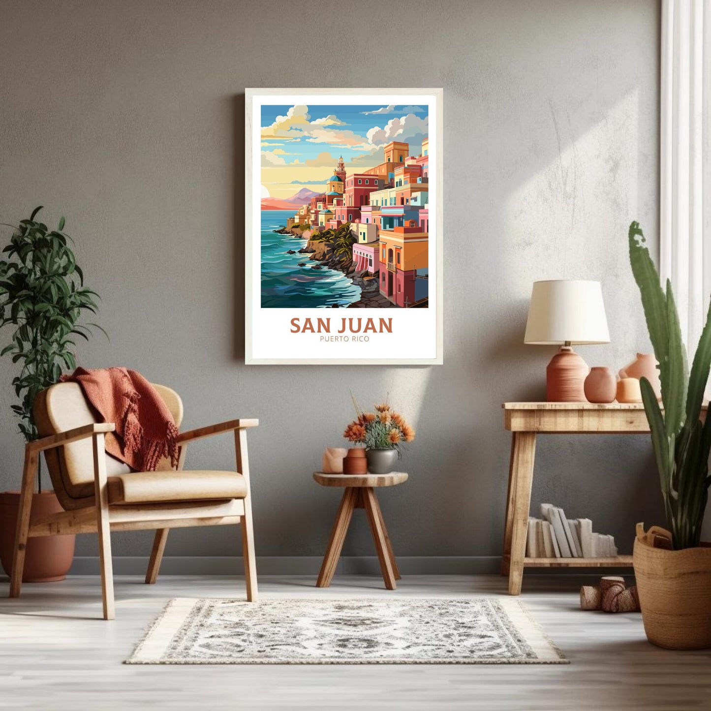 San Juan Travel Poster