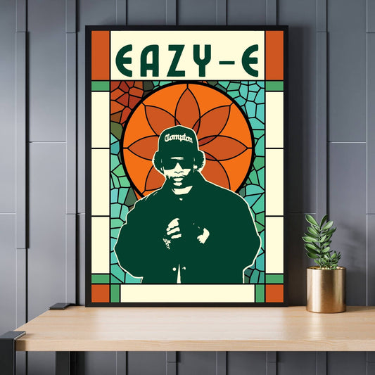 Eazy-E Poster, Music Poster, Eazy-E Print, Music Art, Music Print, NWA Poster, NWA Print, Retro Music Art, Rap Music Poster, Hip-Hop