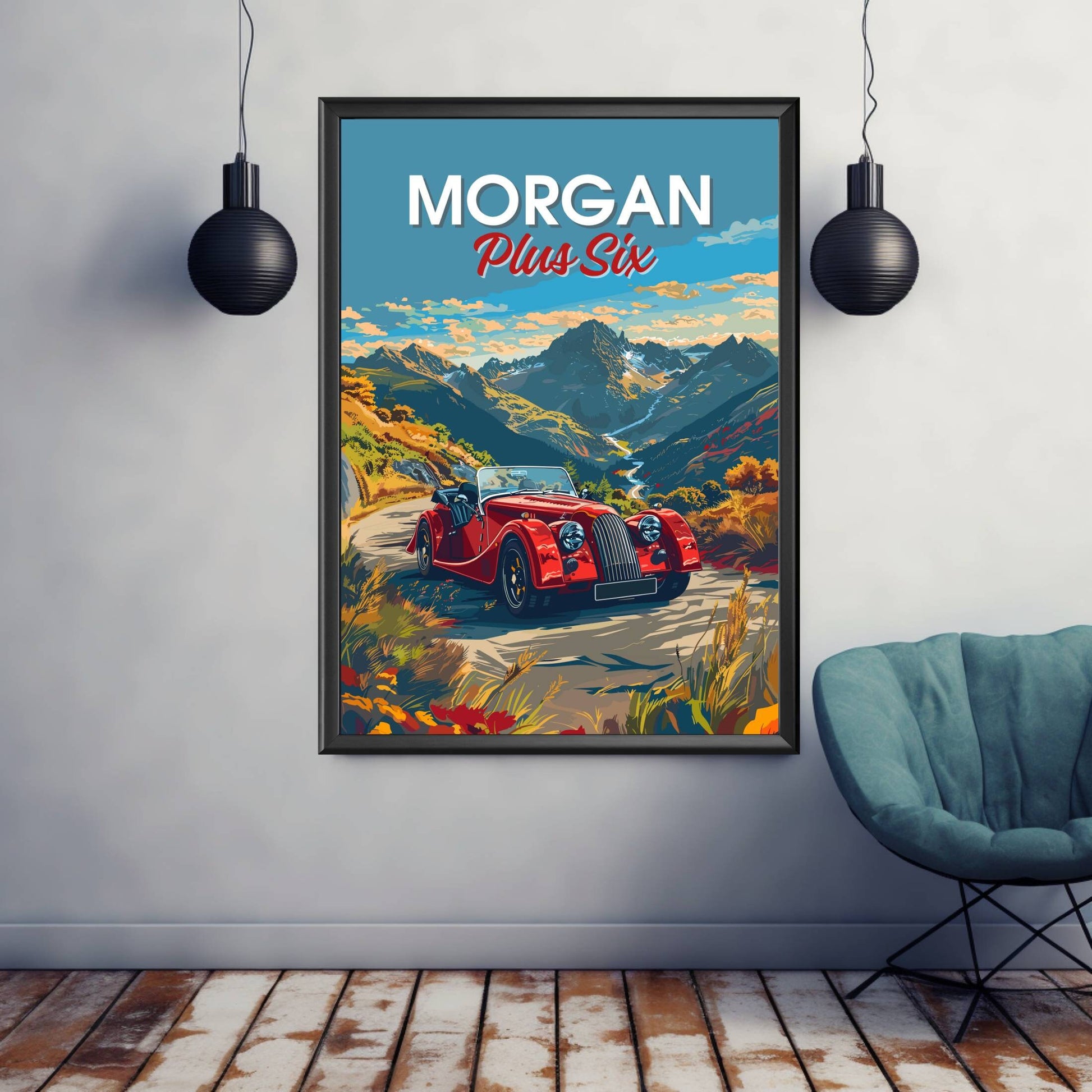 Morgan Plus Six Print