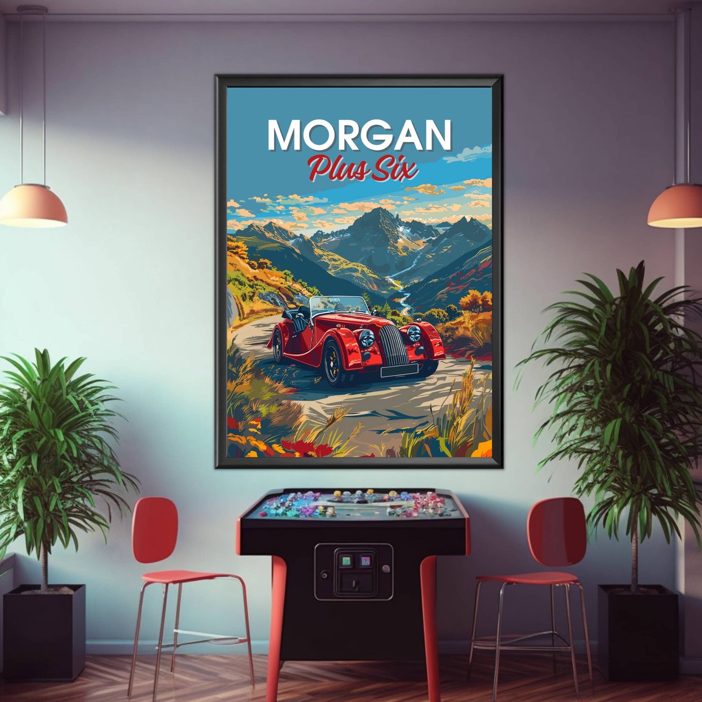 Morgan Plus Six Print