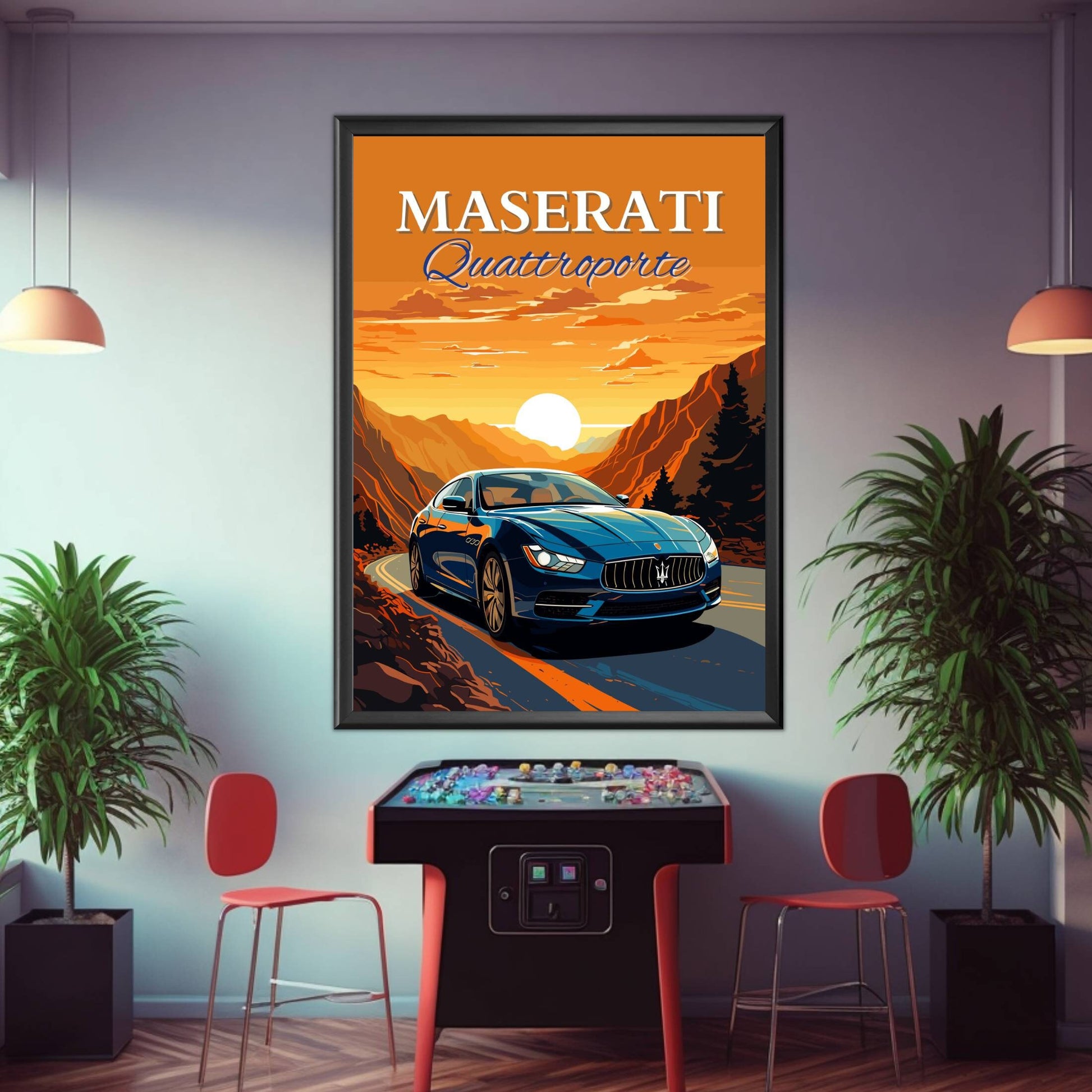 Maserati Quattroporte Print