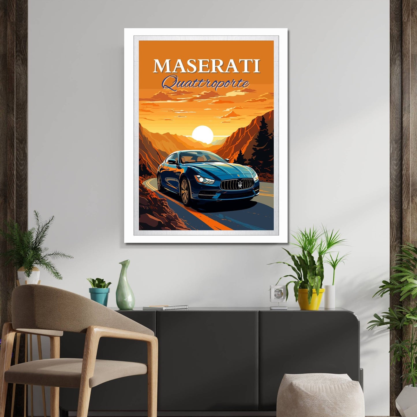 Maserati Quattroporte Print