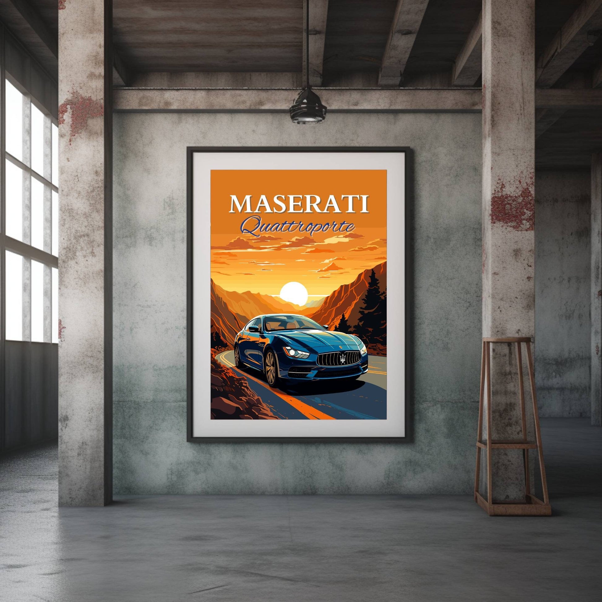 Maserati Quattroporte Print