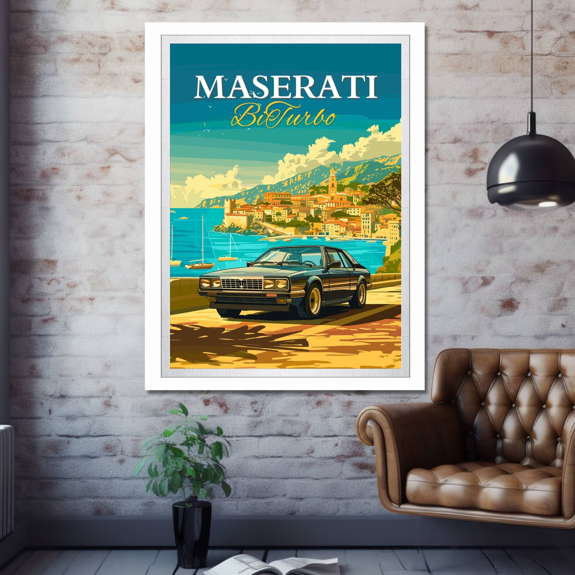 Maserati Bi Turbo Poster