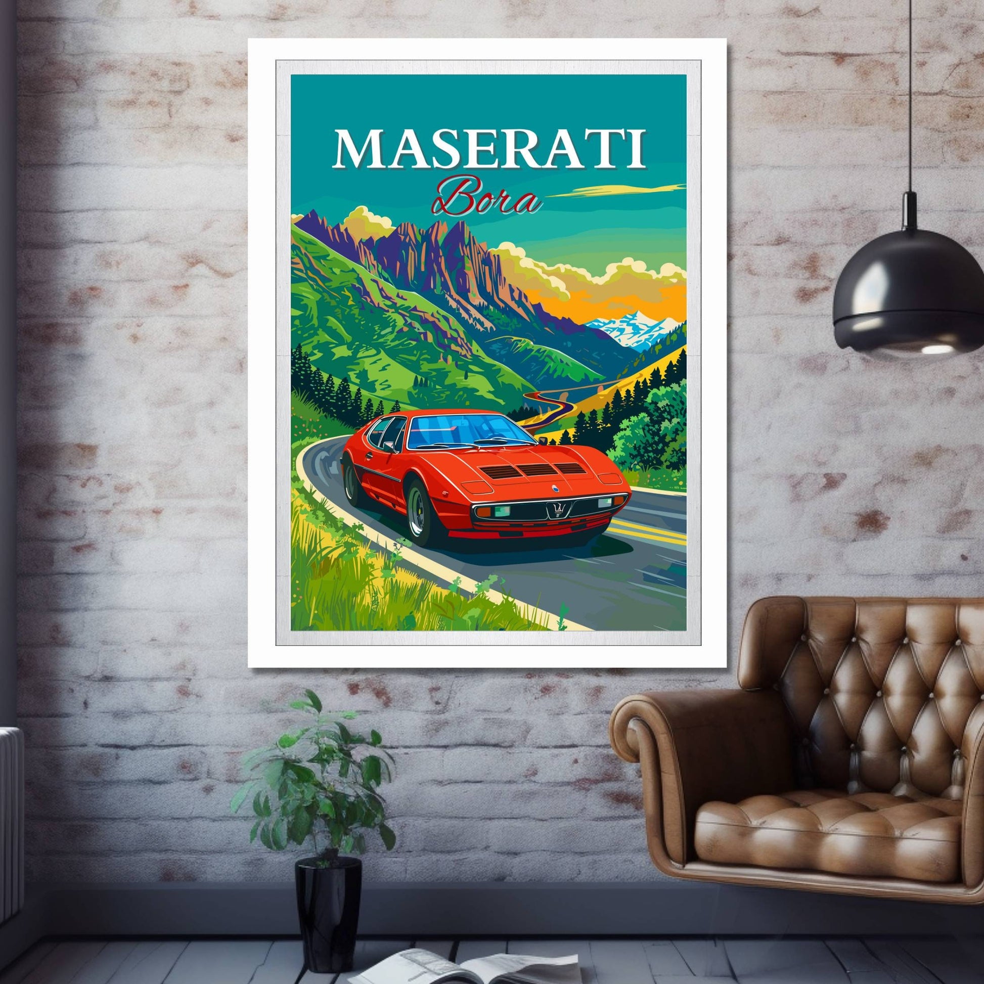 Maserati Bora Poster