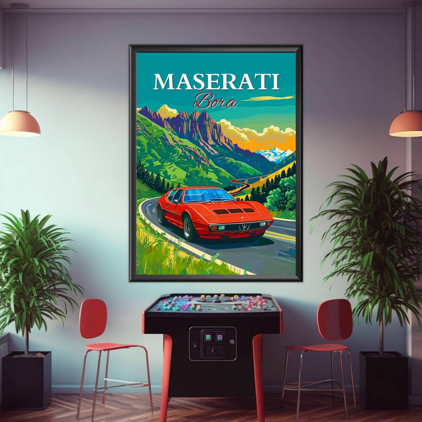 Maserati Bora Poster