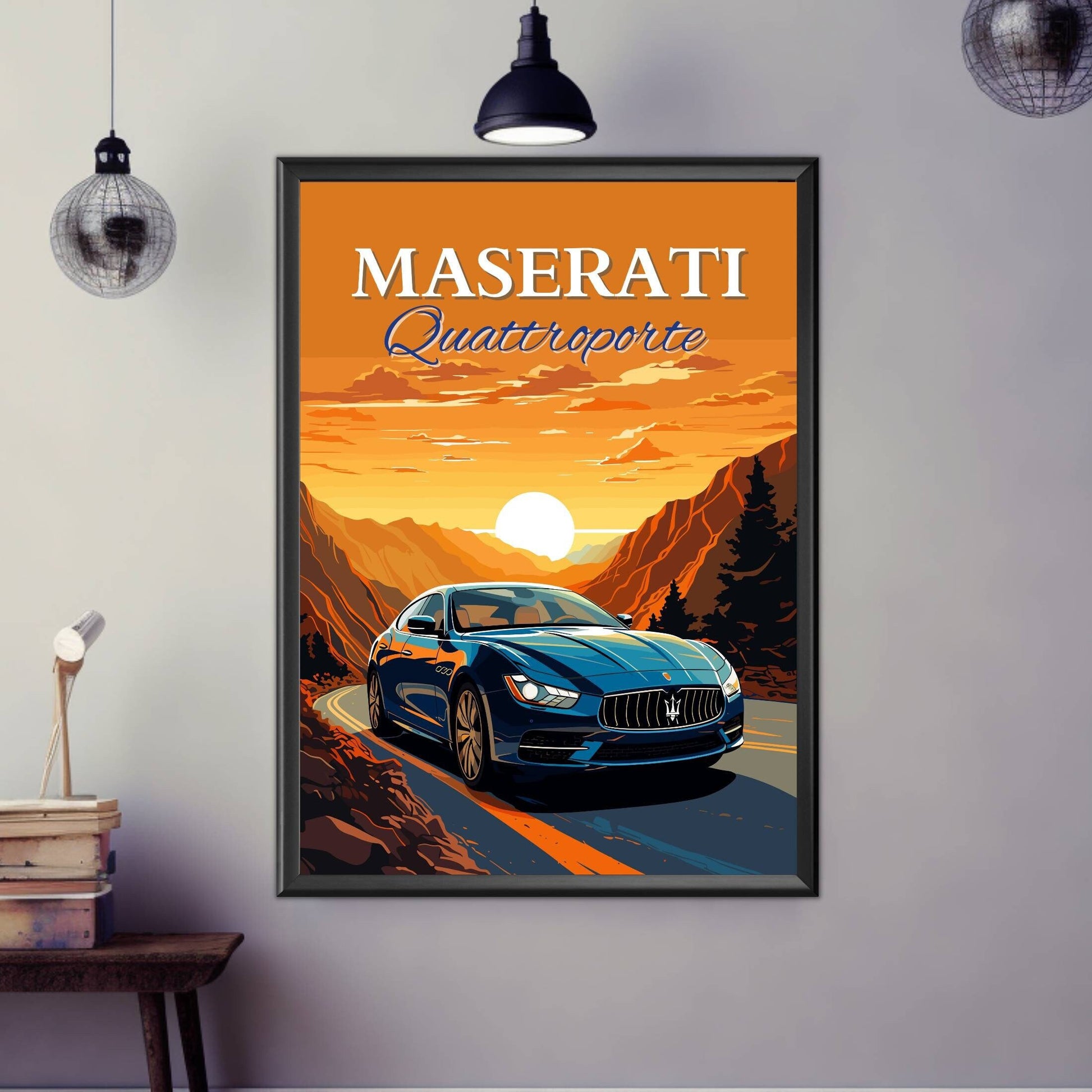 Maserati Quattroporte Print