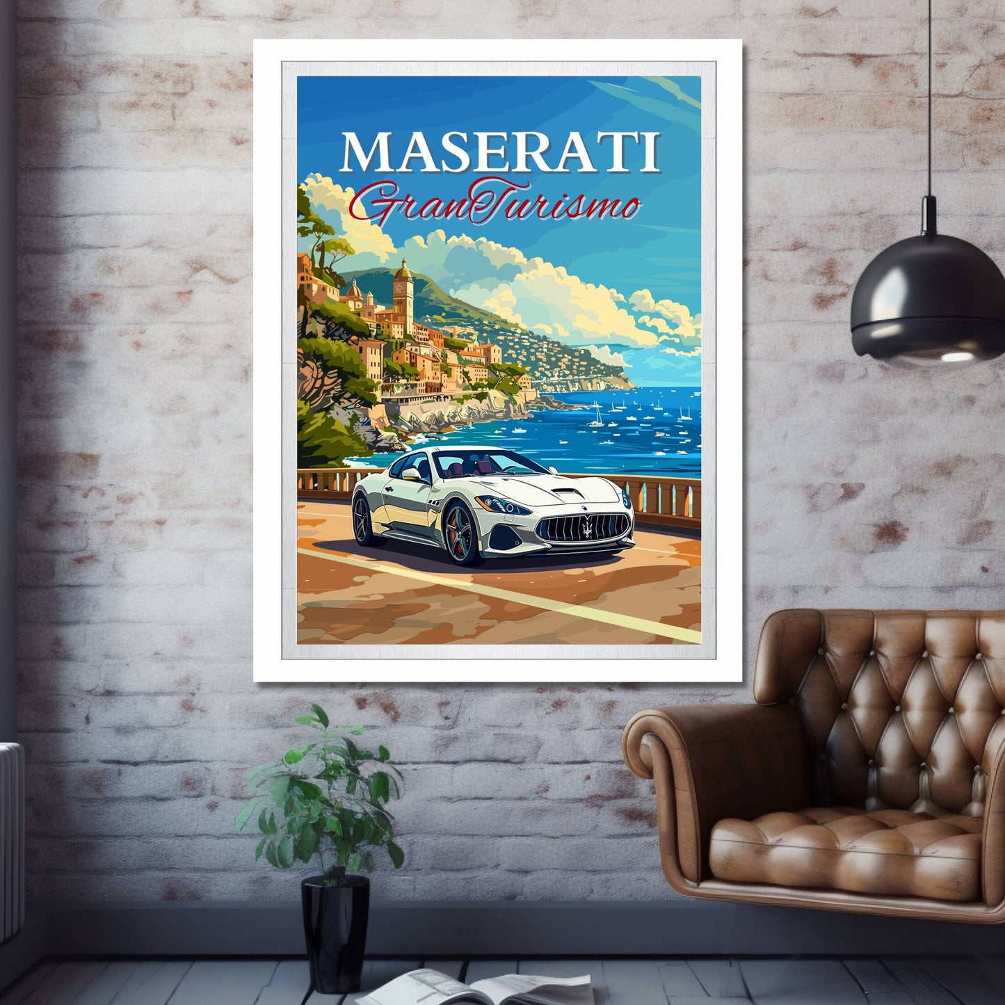 Maserati GranTurismo Poster