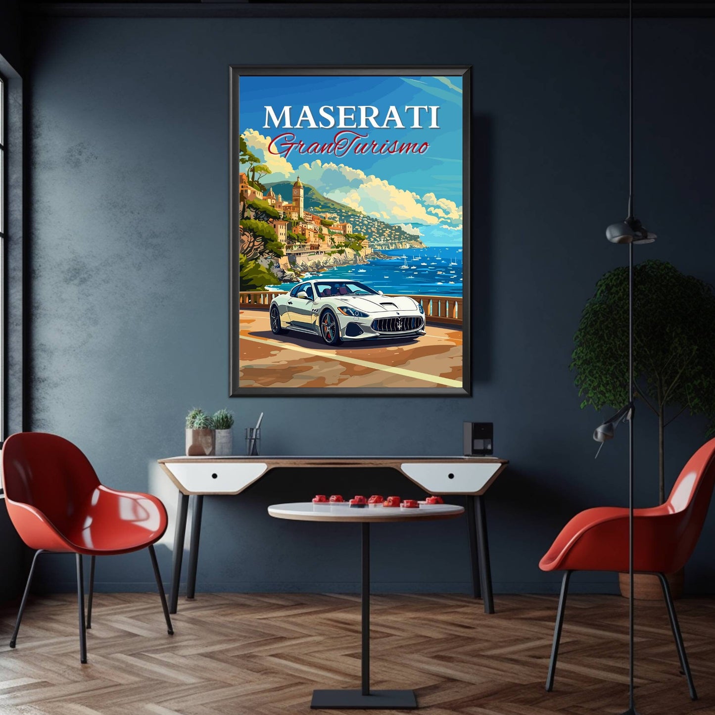 Maserati GranTurismo Poster