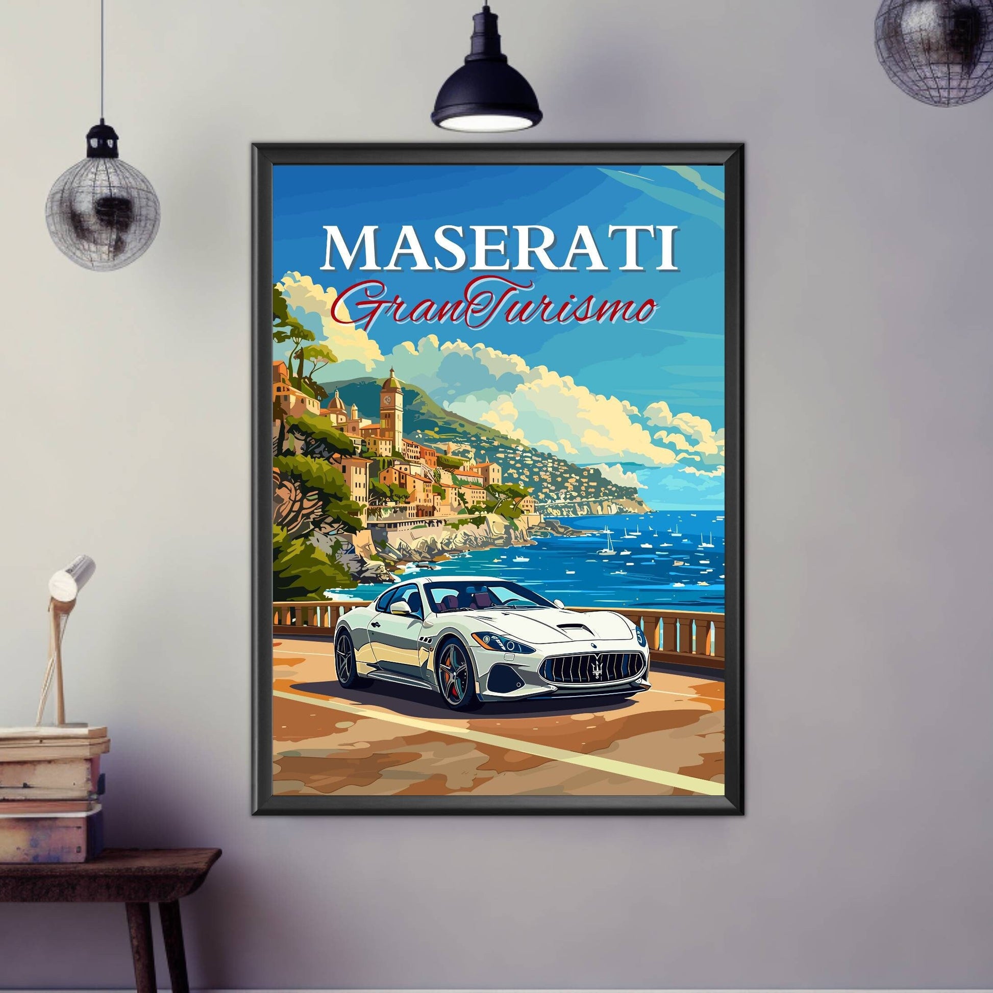 Maserati GranTurismo Poster