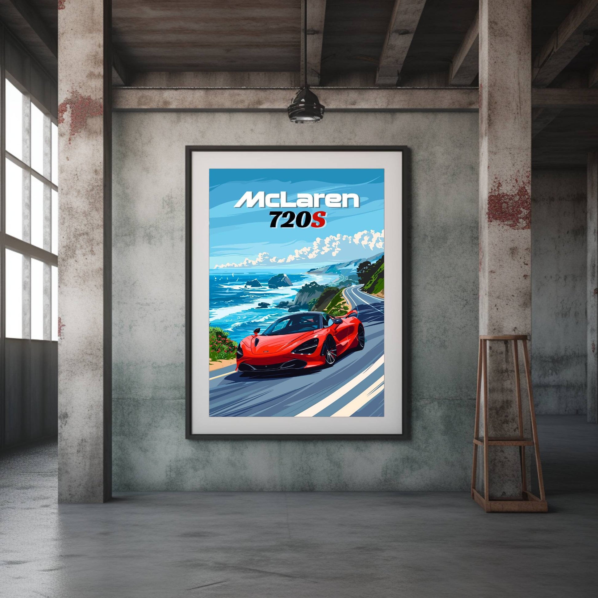 McLaren 720S Poster