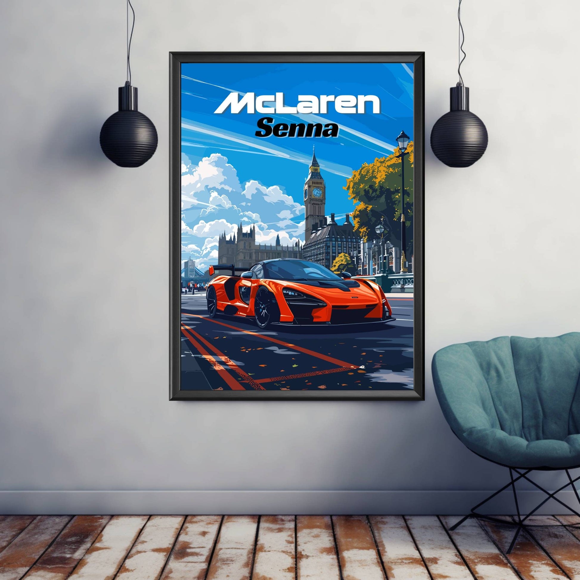 McLaren Senna Poster