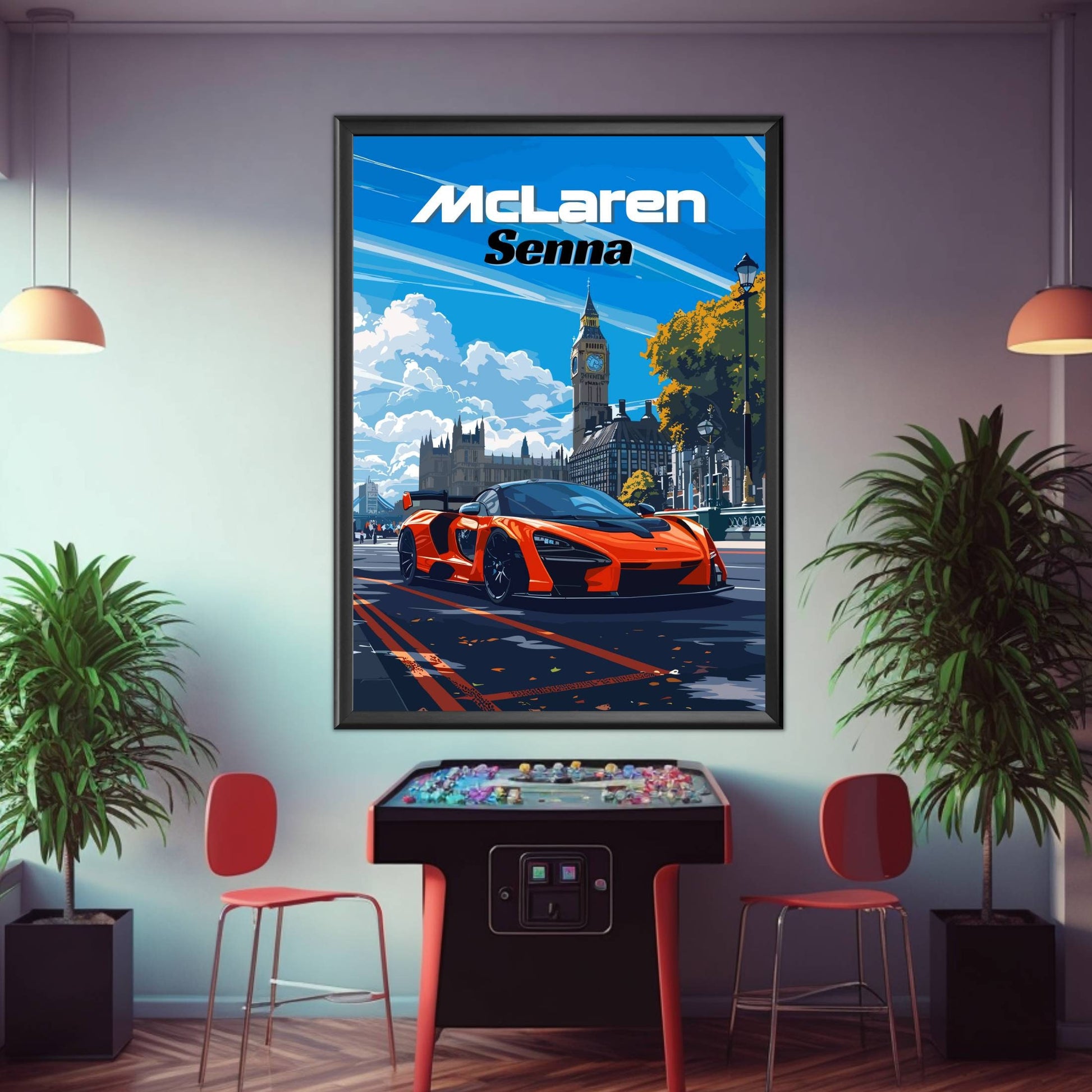 McLaren Senna Poster