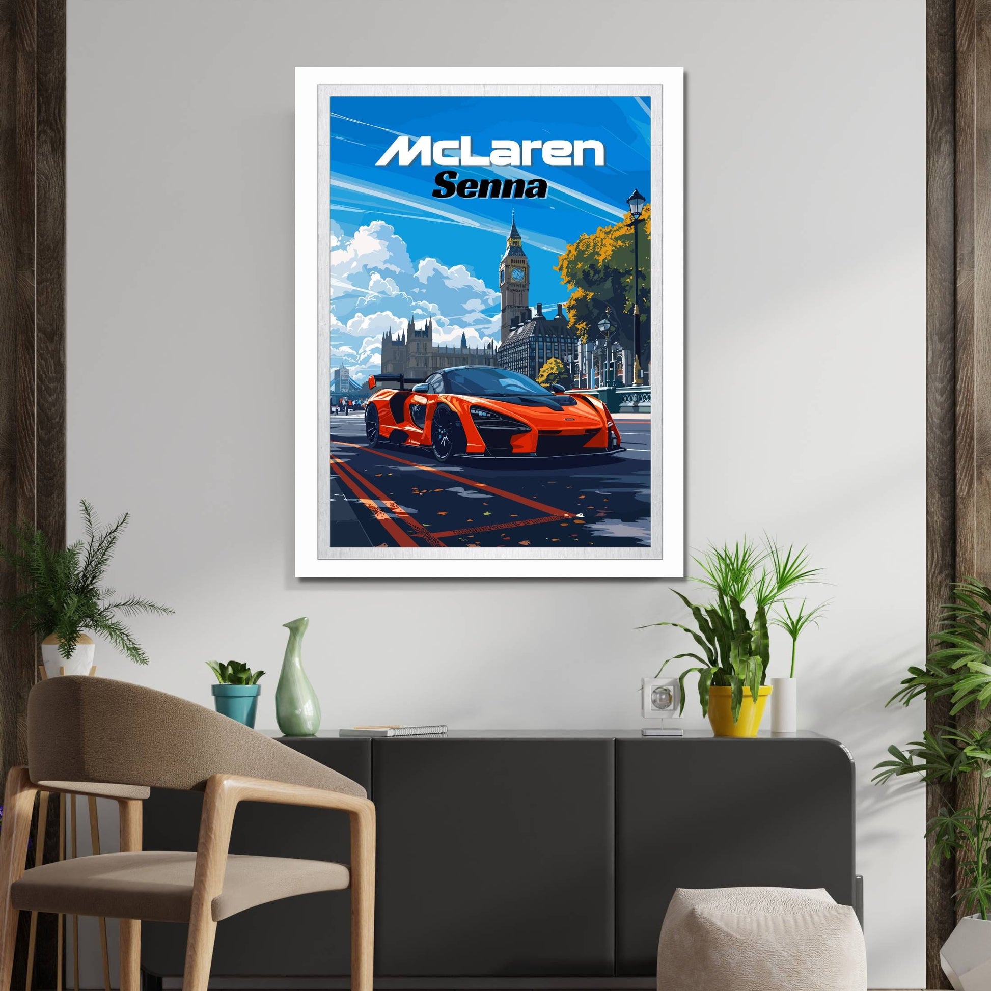 McLaren Senna Poster