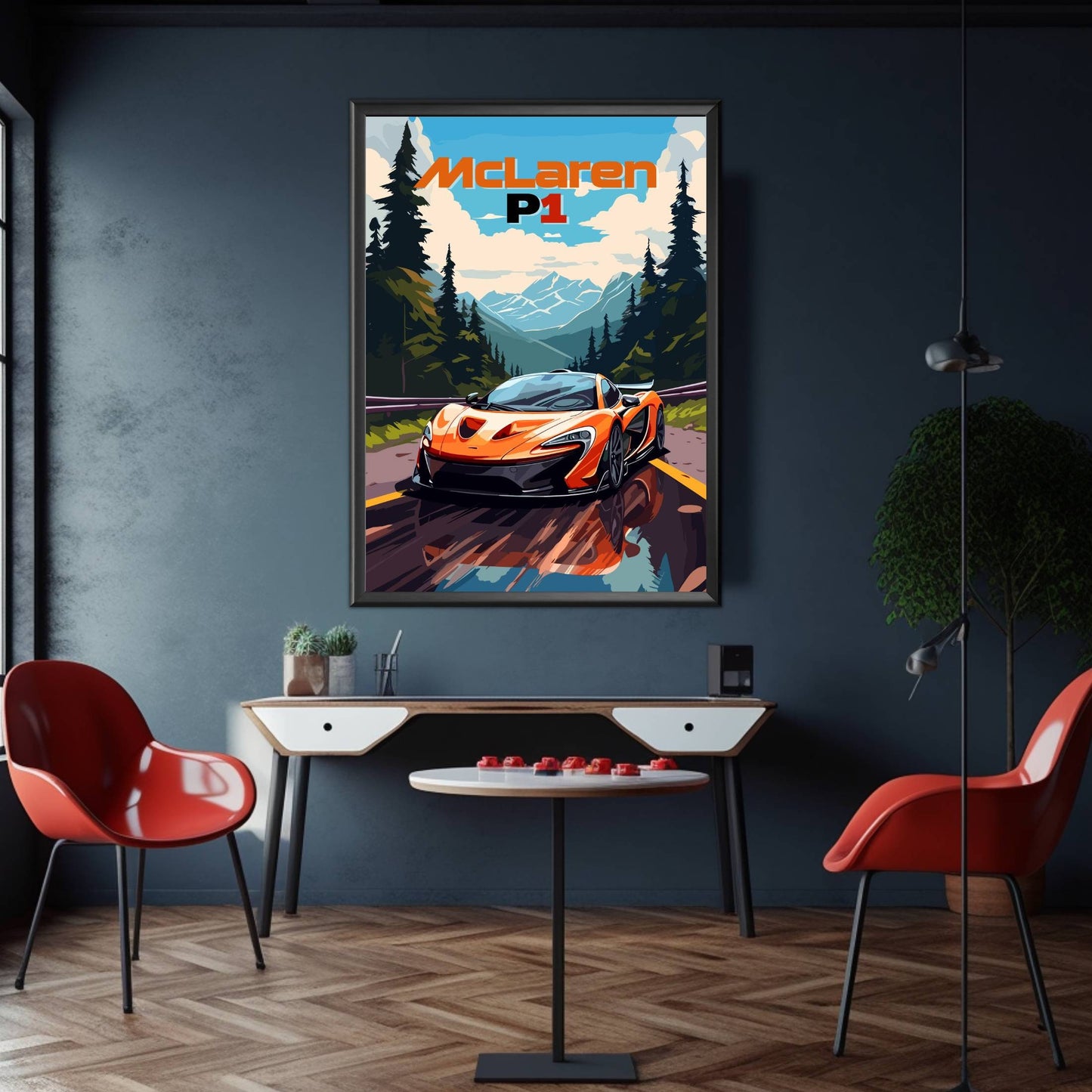 McLaren P1 Poster