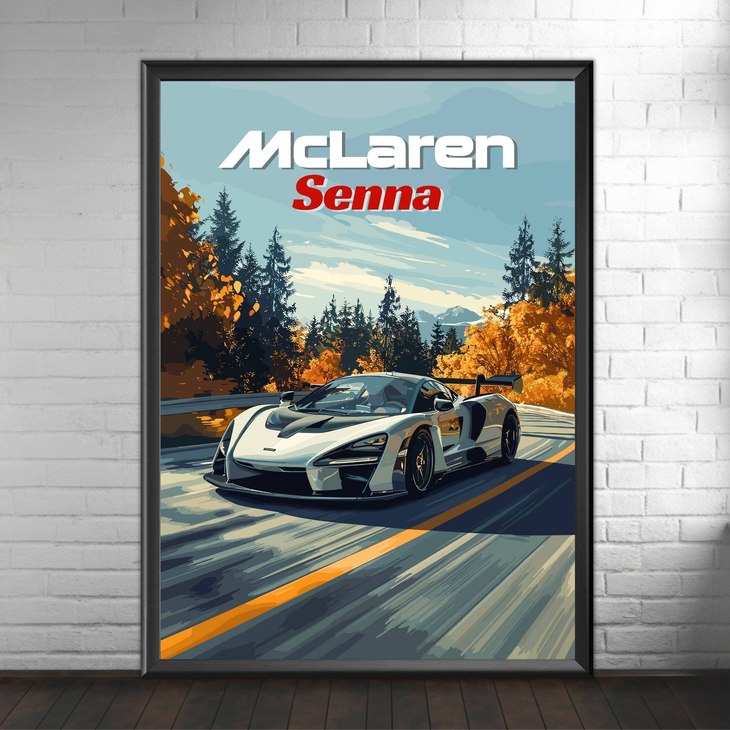 McLaren Senna Print