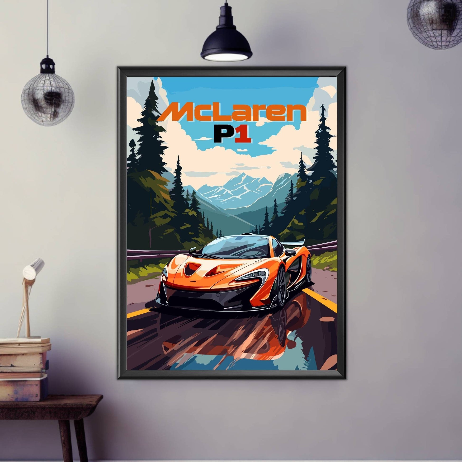 McLaren P1 Poster