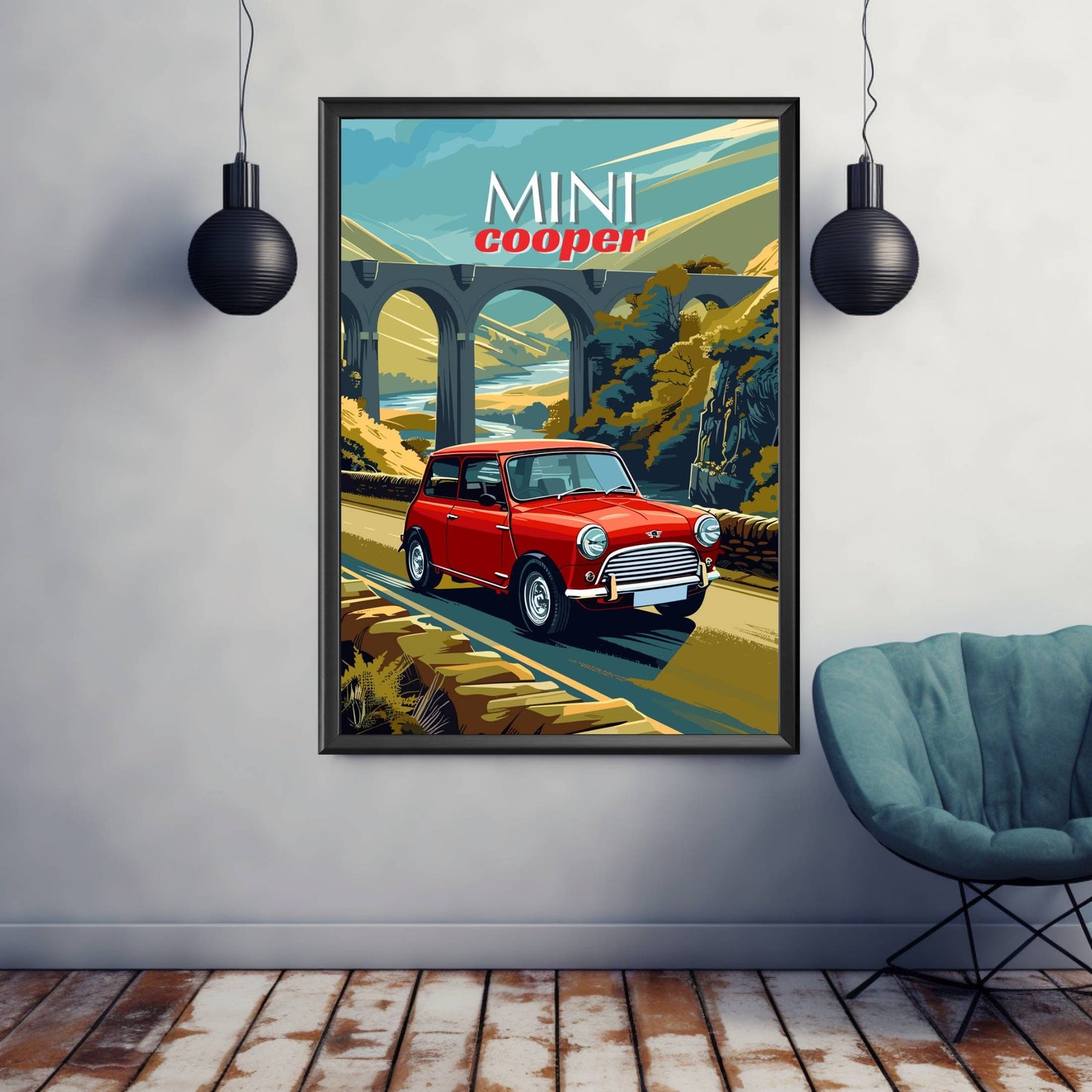 1960s Mini Cooper Print