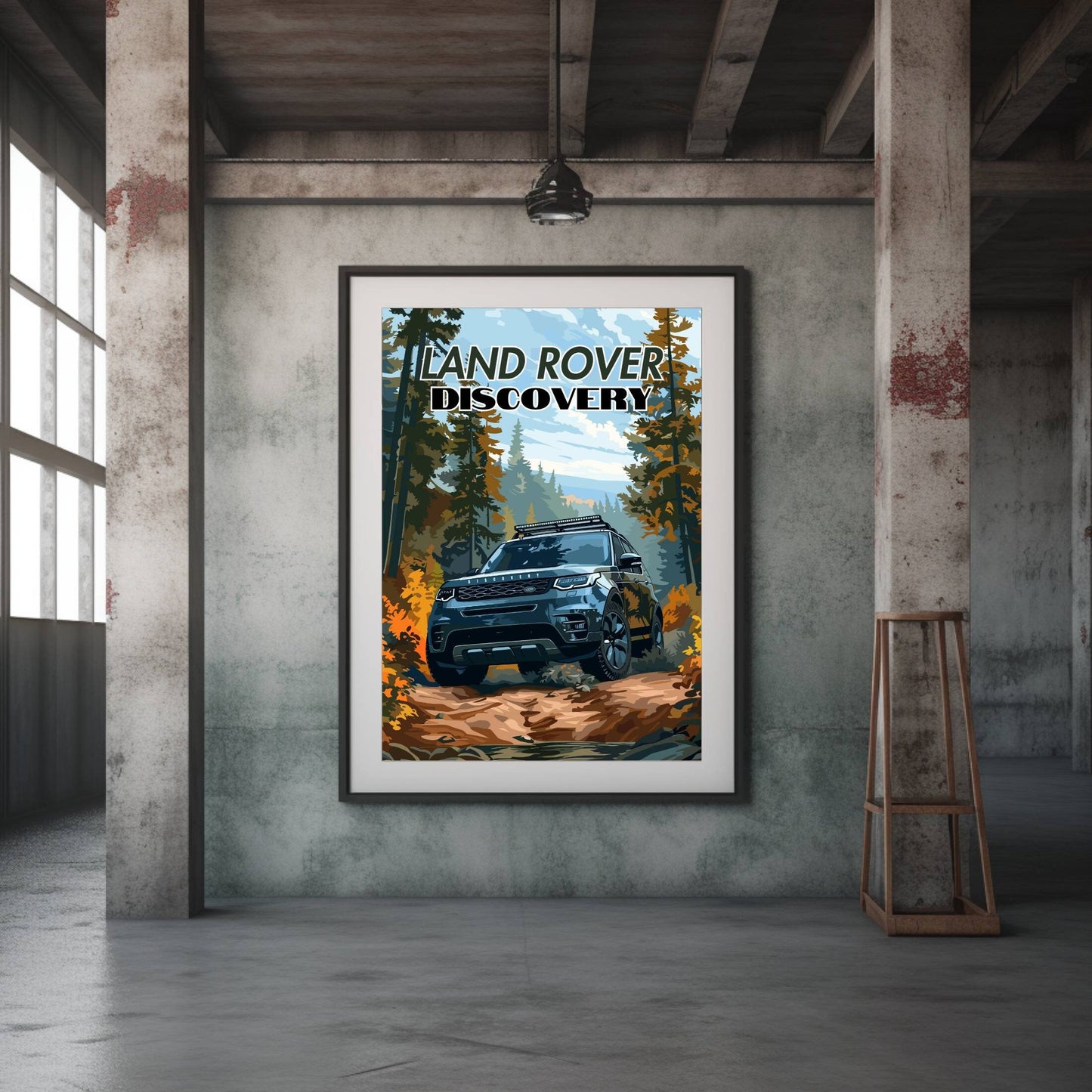 2010s Land Rover Discovery Print