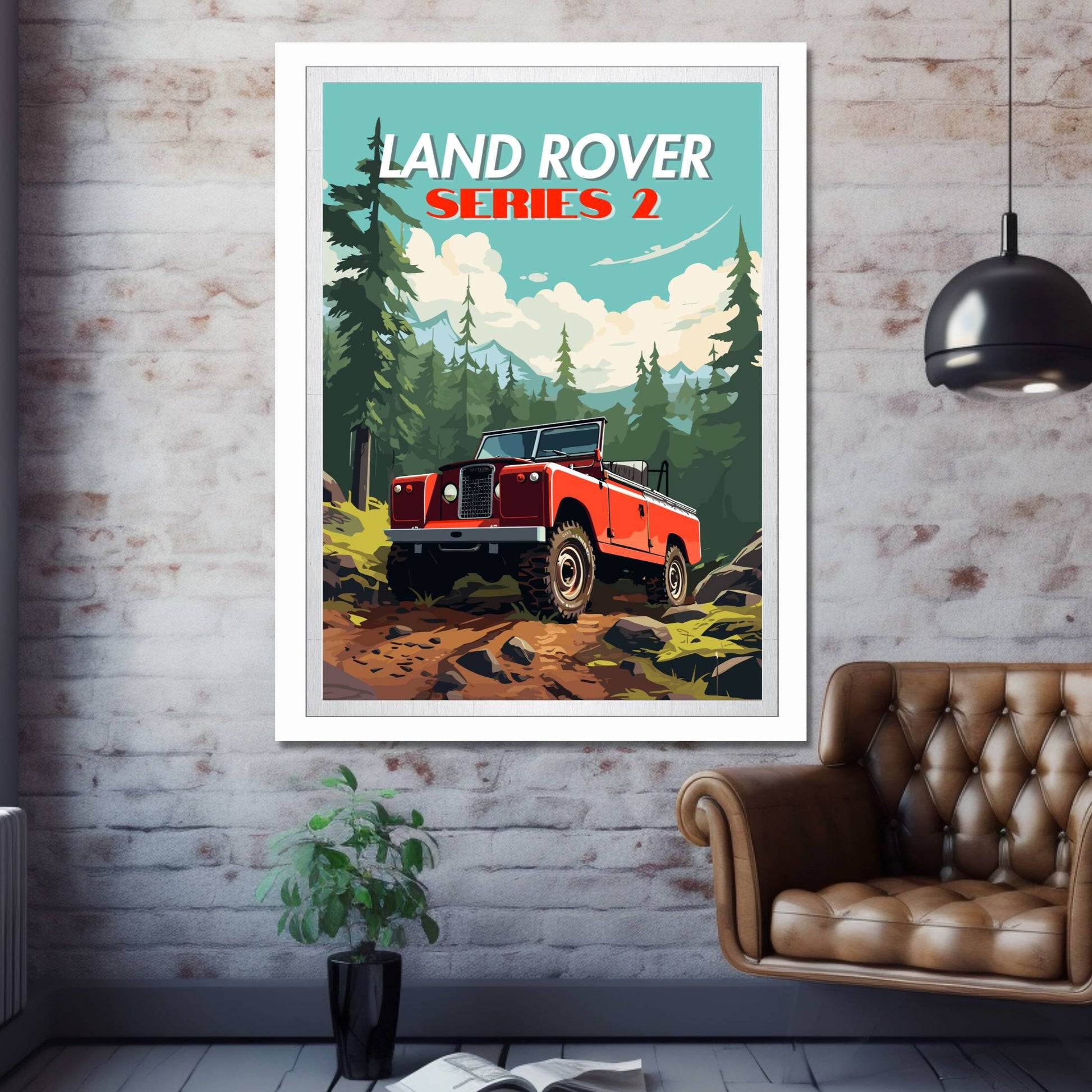 Land Rover Series 2 Poster