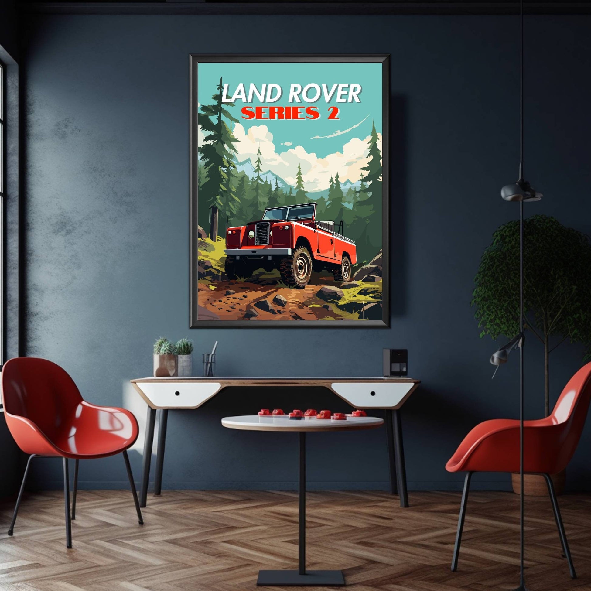 Land Rover Series 2 Poster