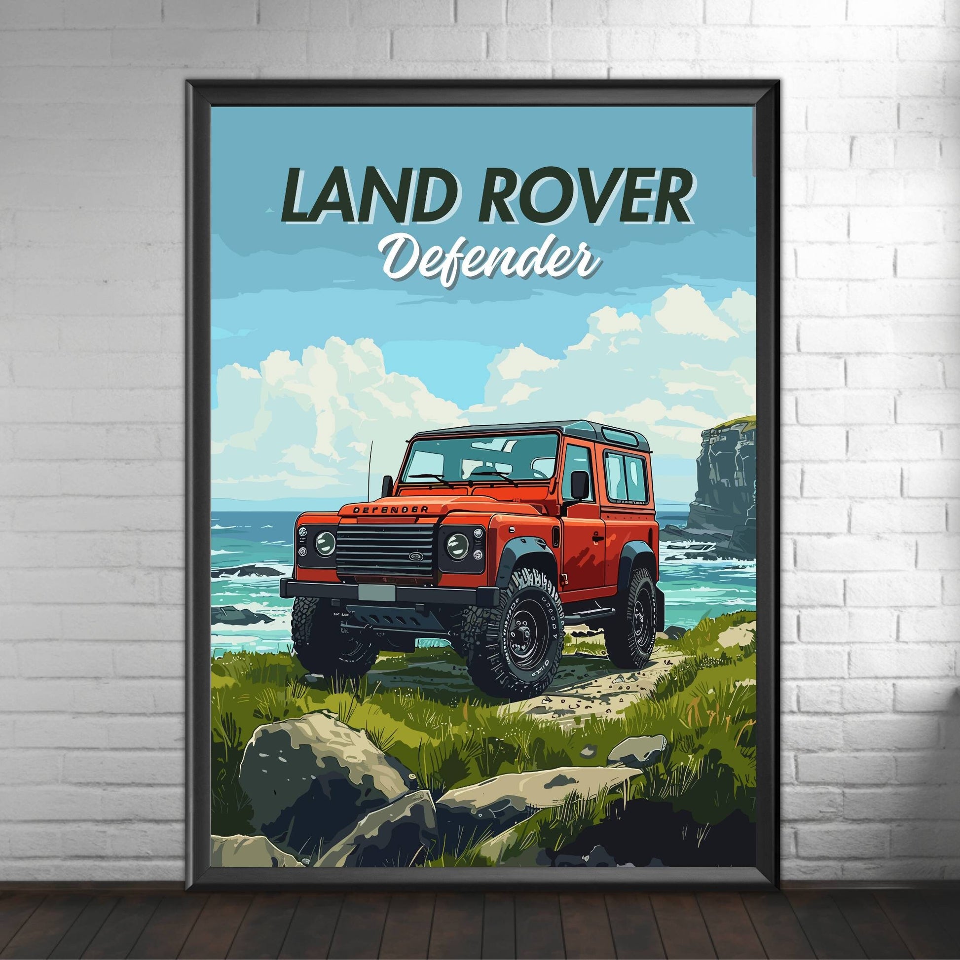 Land Rover Defender Poster