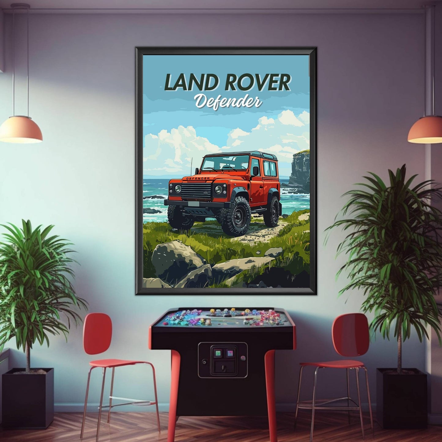 Land Rover Defender Poster