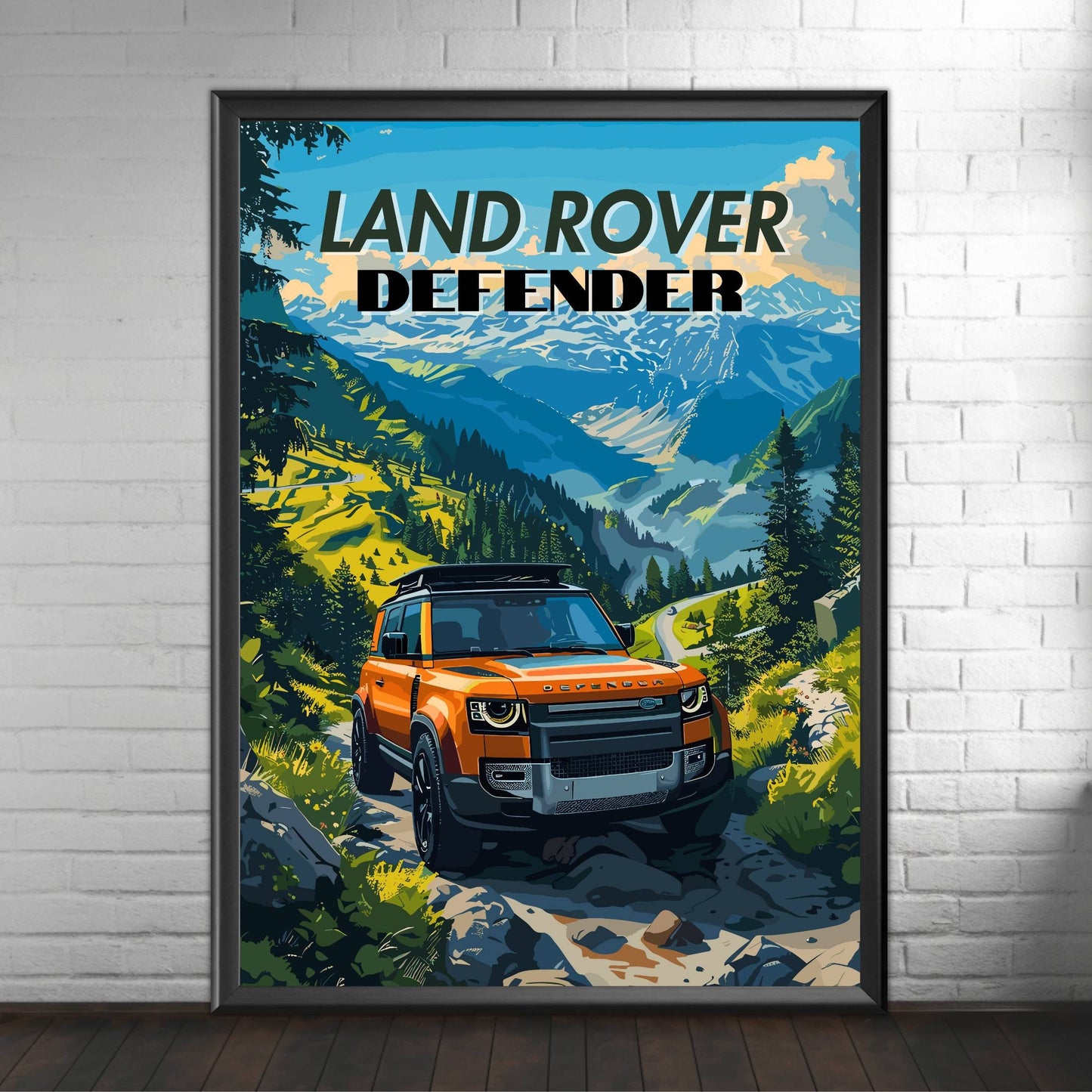 2020s Land Rover Defender Print