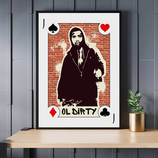 Ol' Dirty Bastard Print, Music Art, Music Print, Ol' Dirty Bastard Poster, Music Poster, Retro Music Art, Rap Music Poster, Hip-Hop Poster