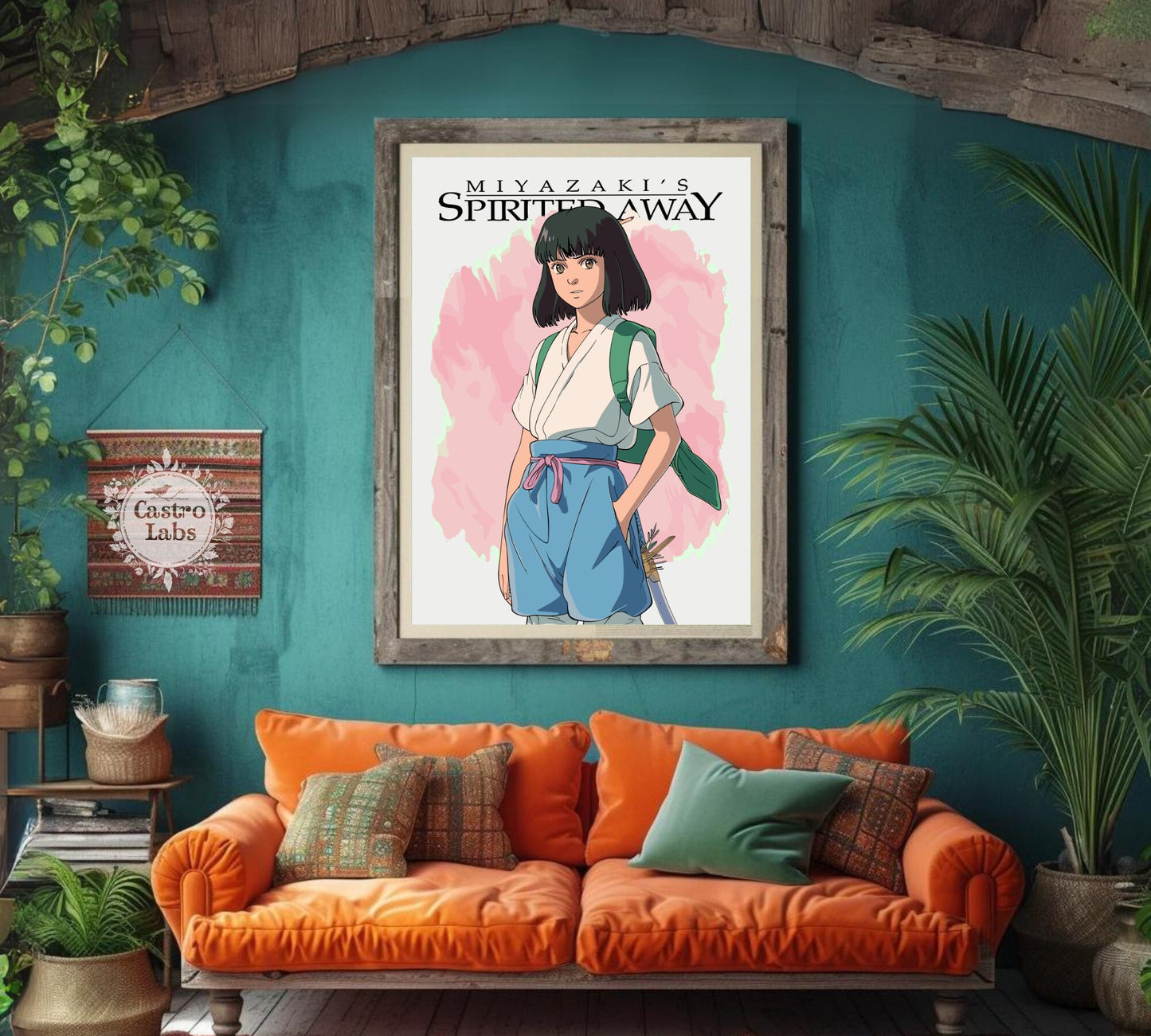 Haku Spirited Away, Studio Ghibli Print