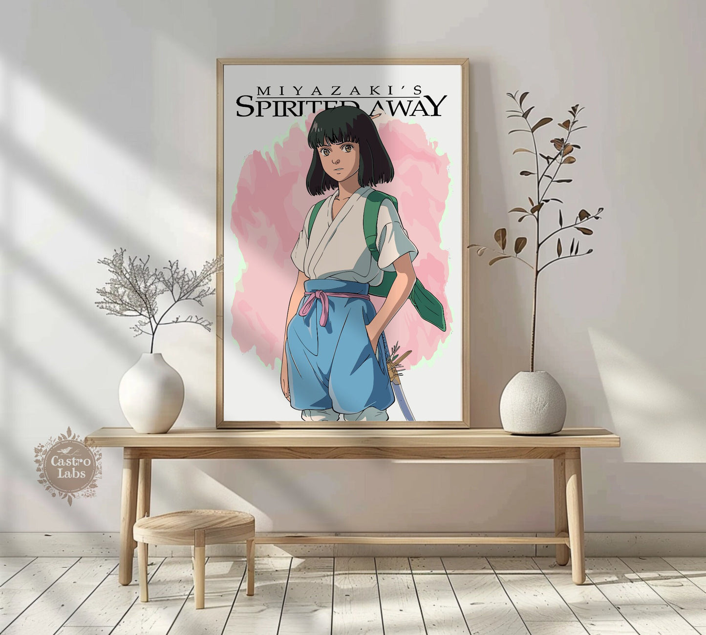 Haku Spirited Away, Studio Ghibli Print