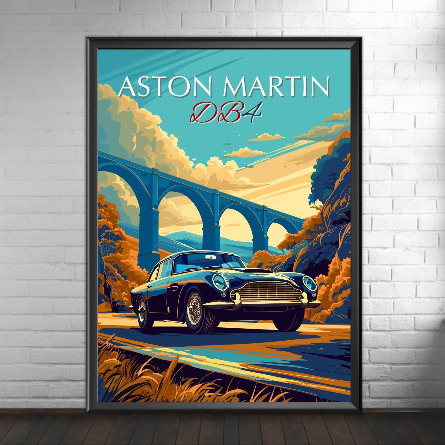 Aston Martin DB4 Print