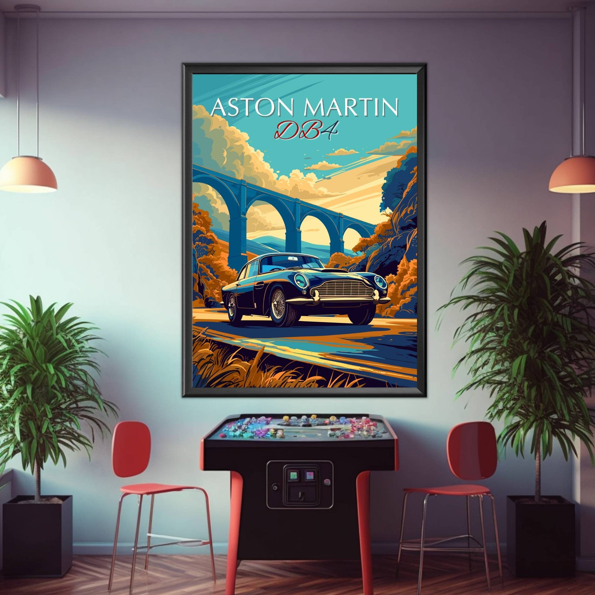 Aston Martin DB4 Print