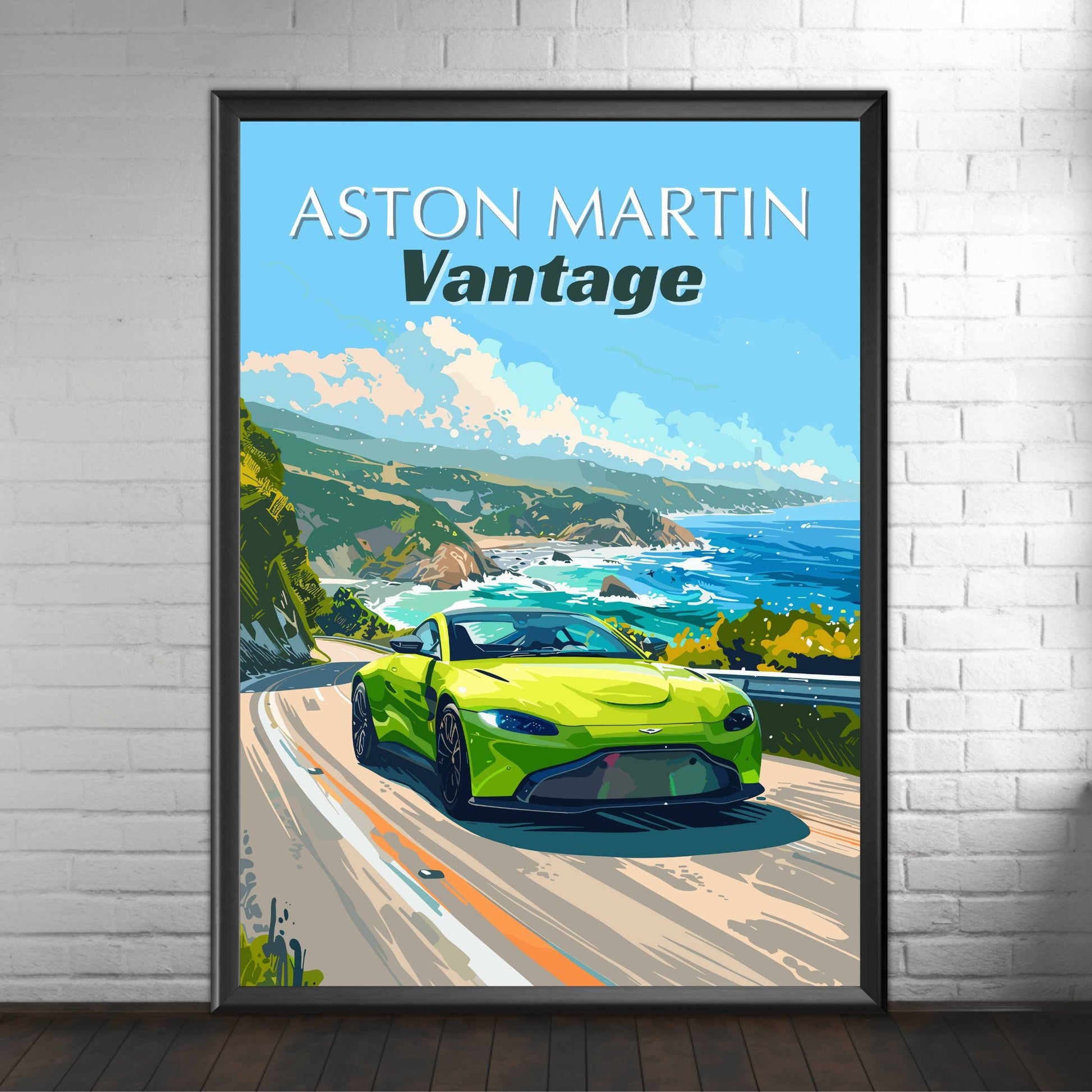 Aston Martin Vantage Print