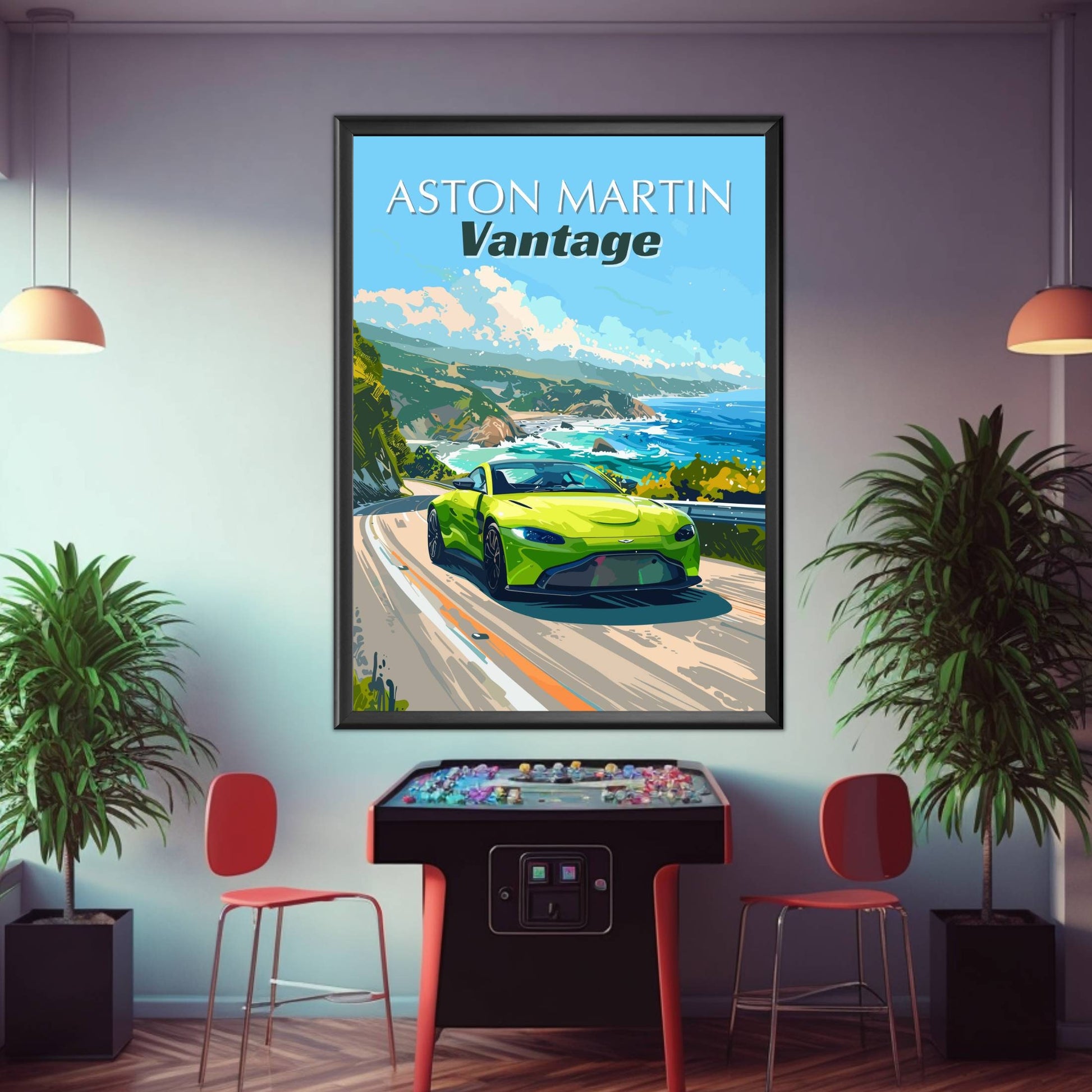 Aston Martin Vantage Print