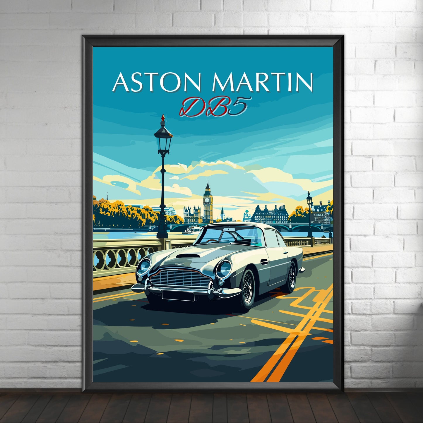 Aston Martin DB5 Poster