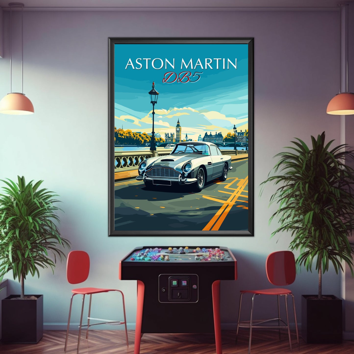 Aston Martin DB5 Poster