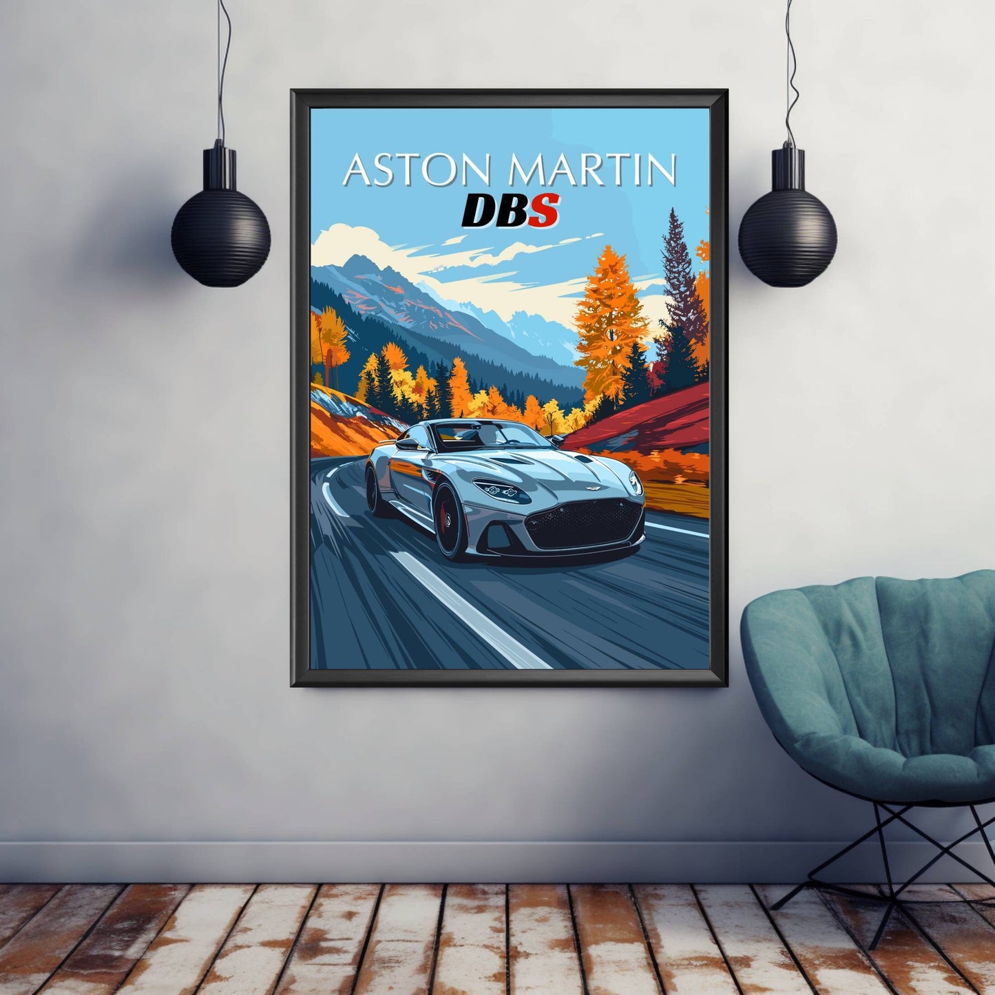 Aston Martin DBS Poster