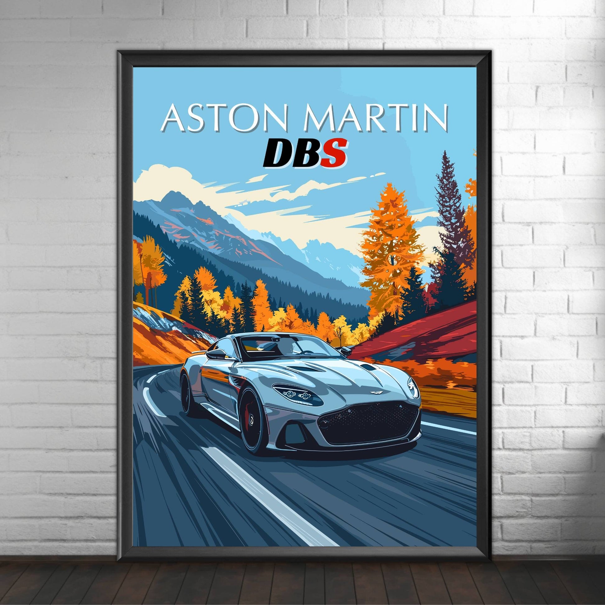 Aston Martin DBS Poster