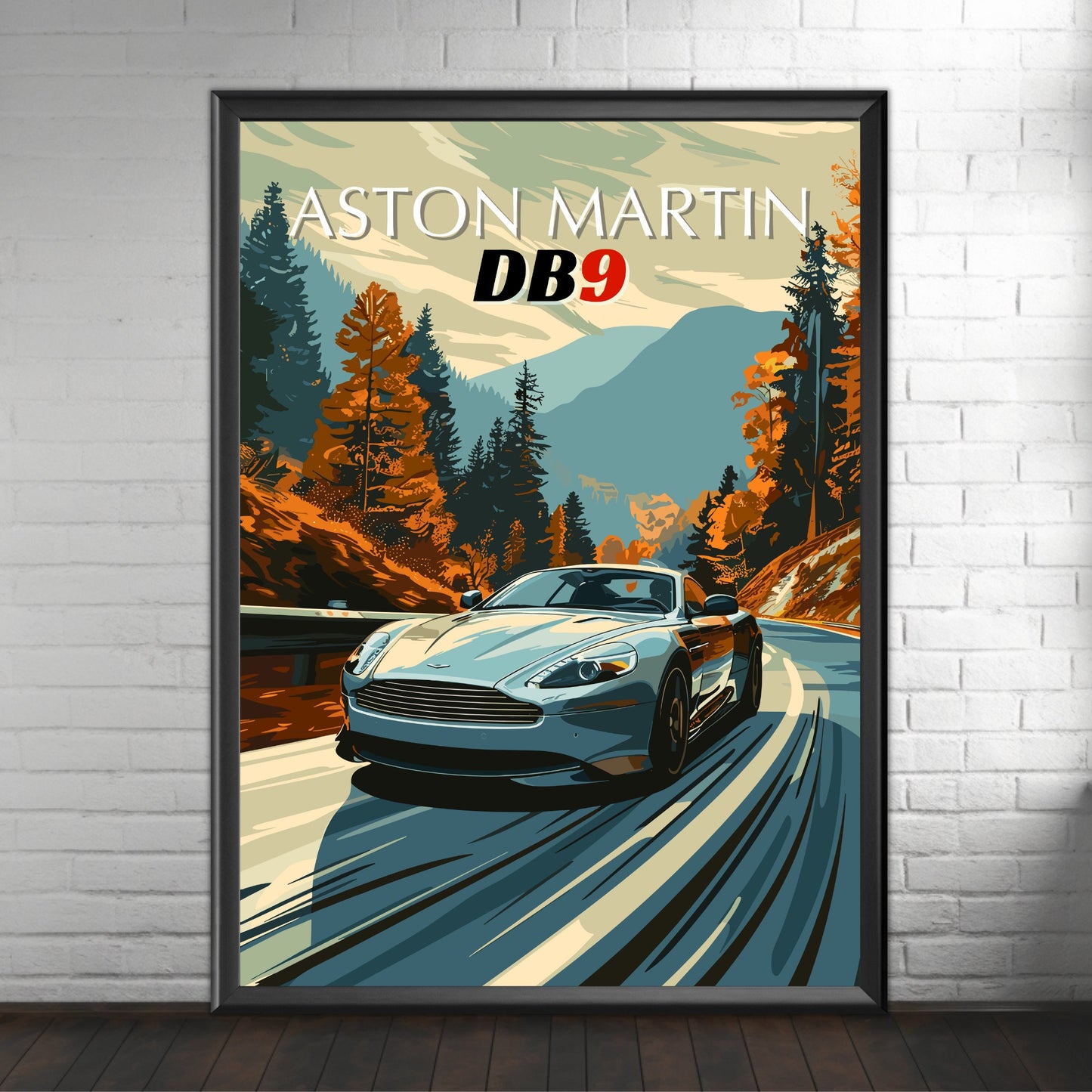 Aston Martin DB9 Print