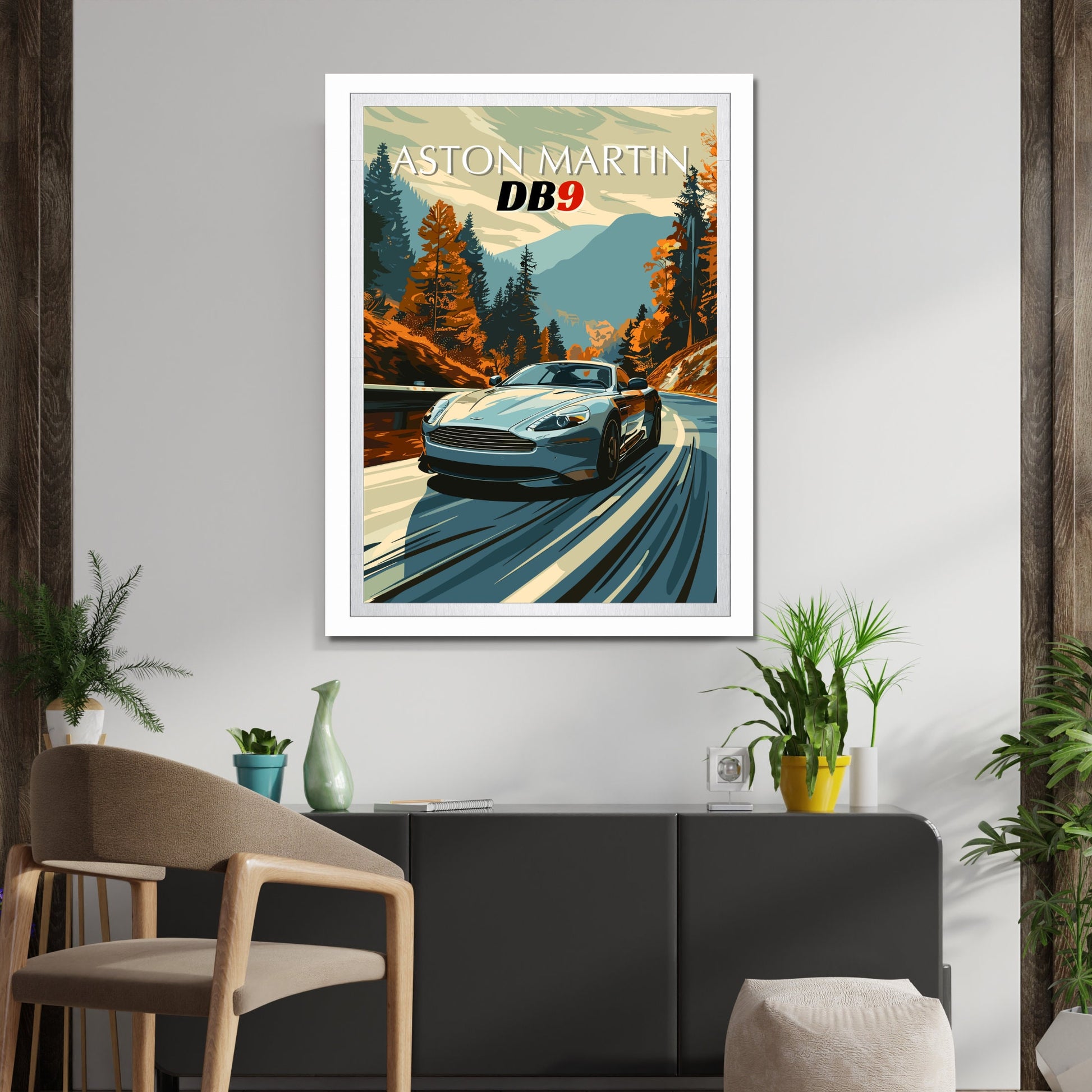 Aston Martin DB9 Print