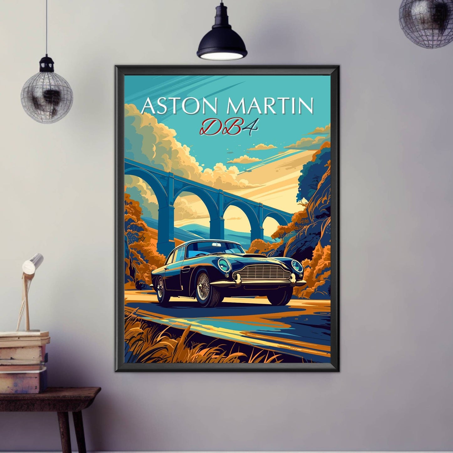 Aston Martin DB4 Print