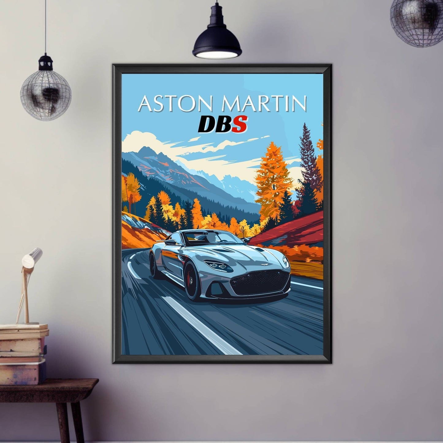 Aston Martin DBS Poster