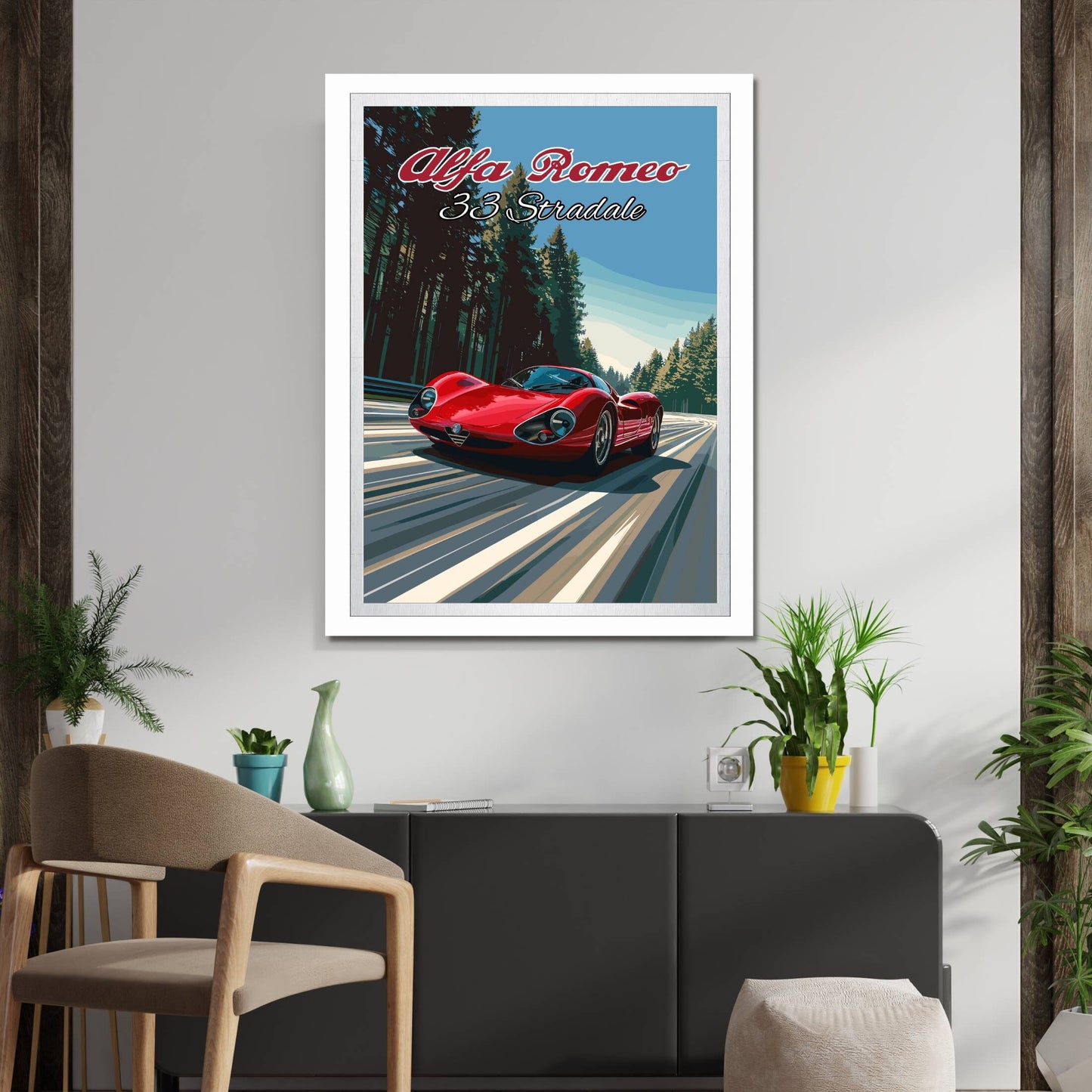 Alfa Romeo 33 Stradale Poster