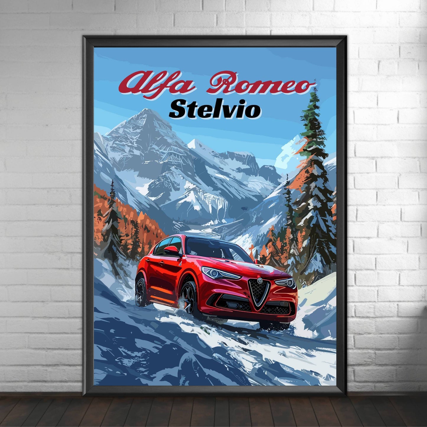 Alfa Romeo Stelvio Poster