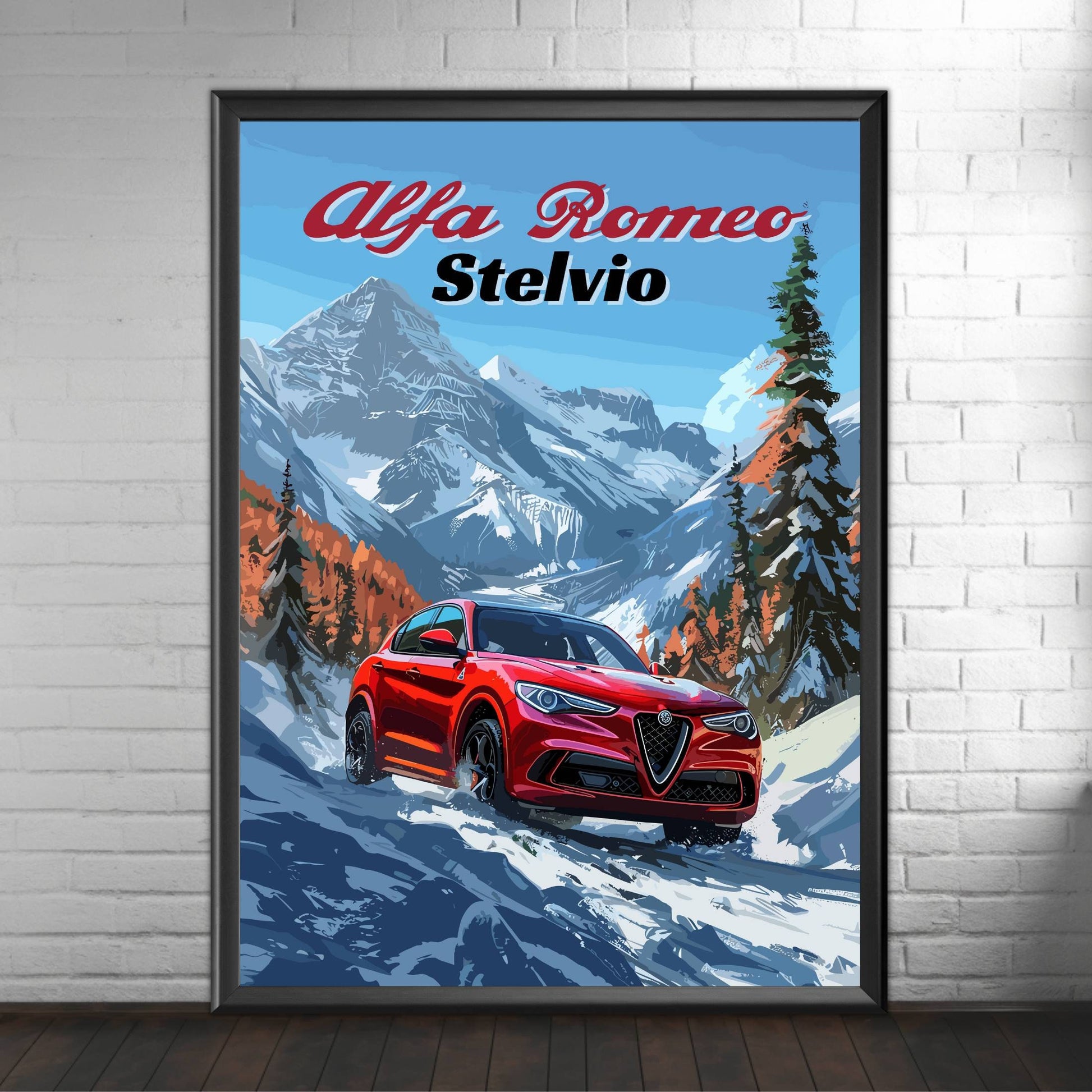 Alfa Romeo Stelvio Poster