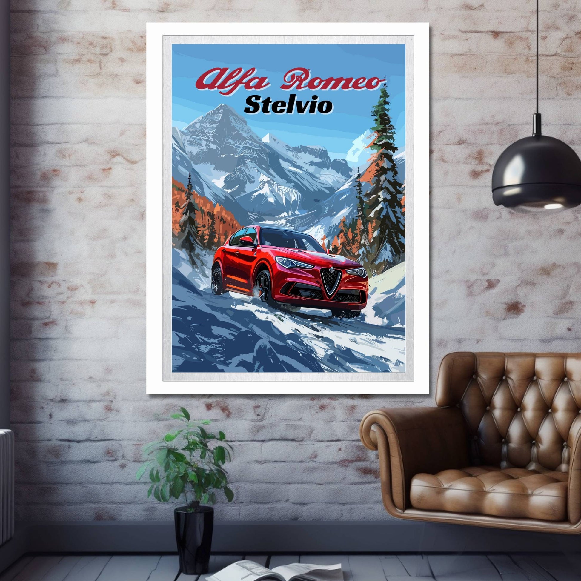 Alfa Romeo Stelvio Poster