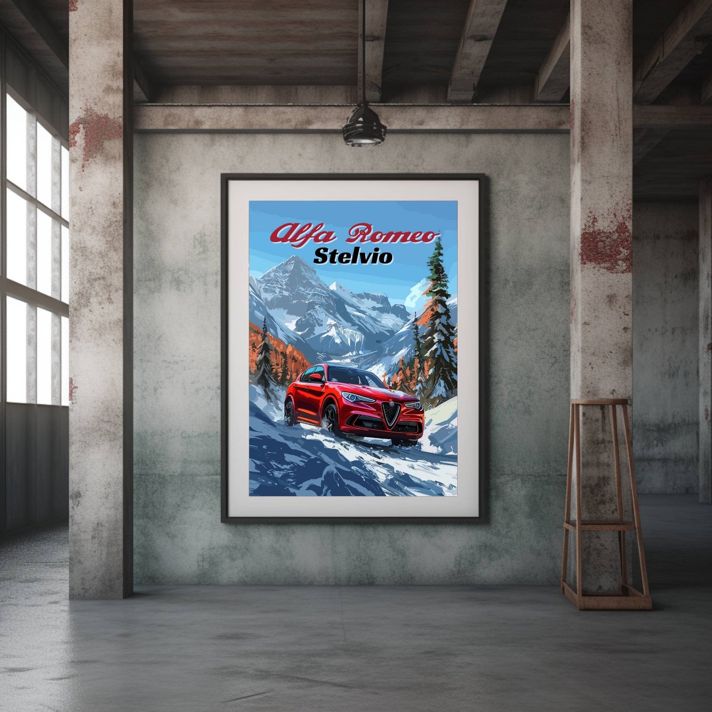 Alfa Romeo Stelvio Poster