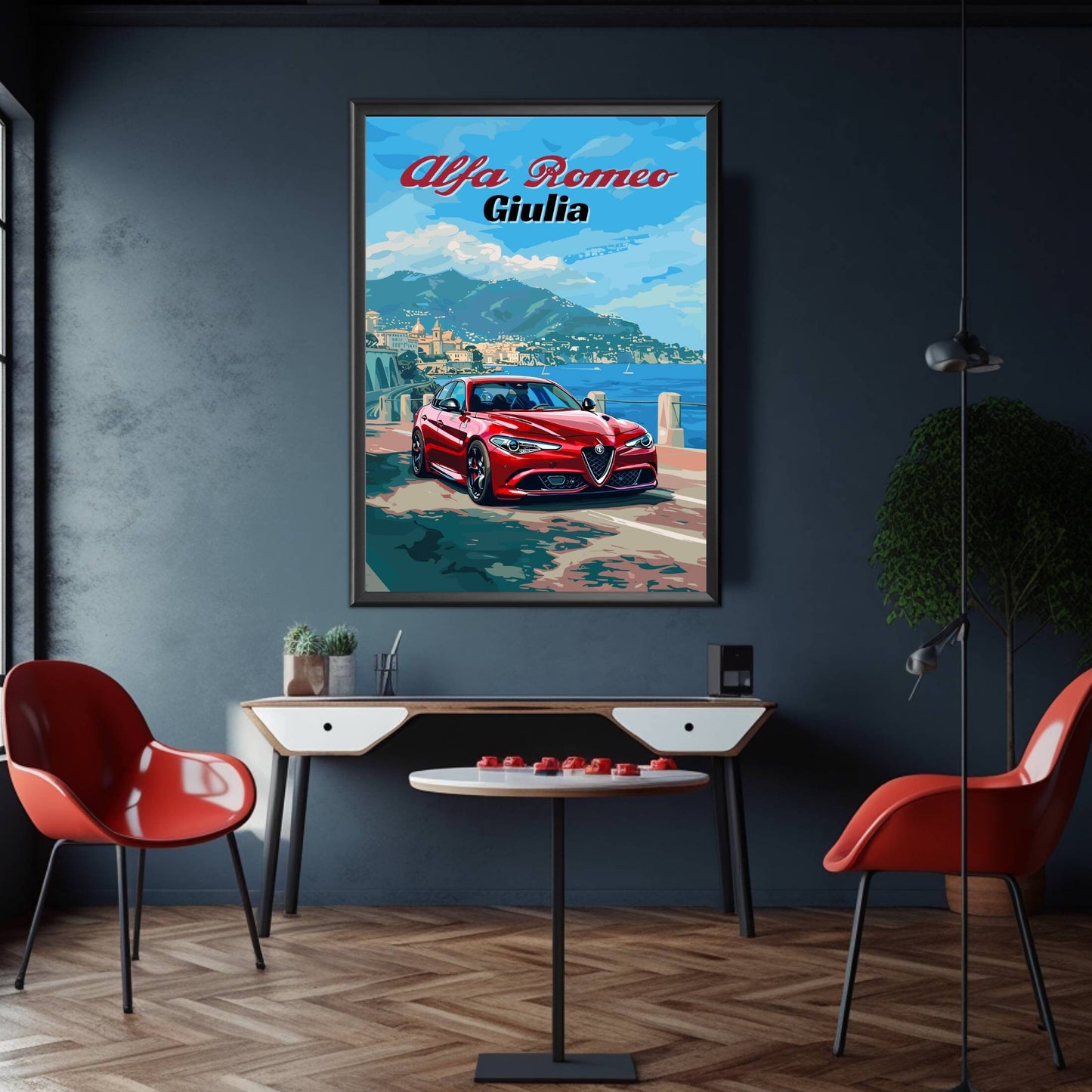 Alfa Romeo Giulia Poster